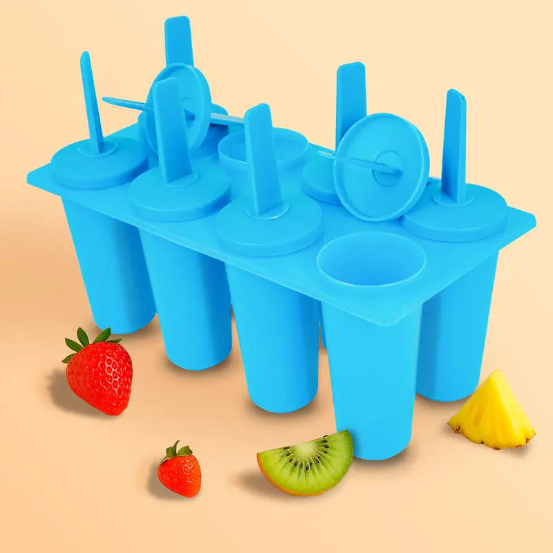 Moldes Para Paletas De Hielo, Color Azul 1