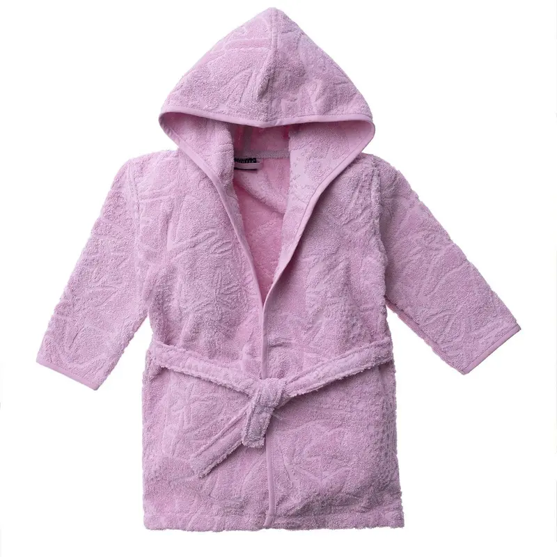 Mollia Baby Girl Bathrobe - Pink 1