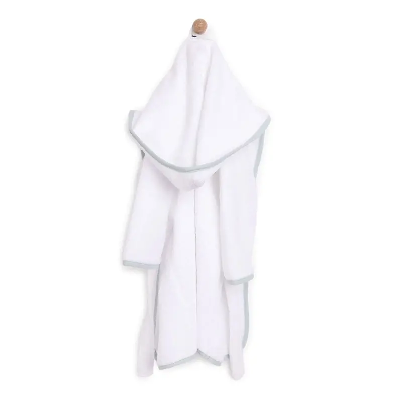 Mollia Boy Baby Bathrobe - White 3