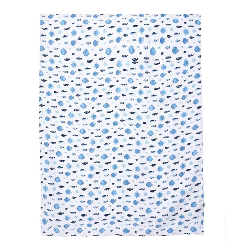 Mollia Muslin Blanket Unisex - Blue 2