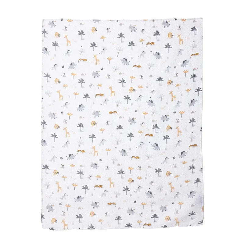 Mollia Muslin Blanket Unisex - Printed 2