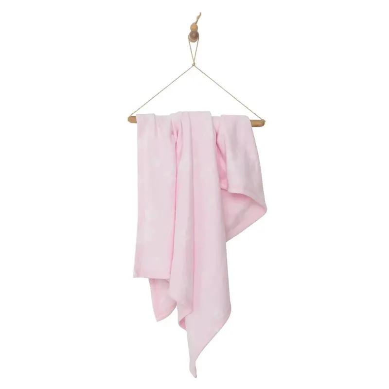 Mollia Unisex Blanket - Light Pink 1