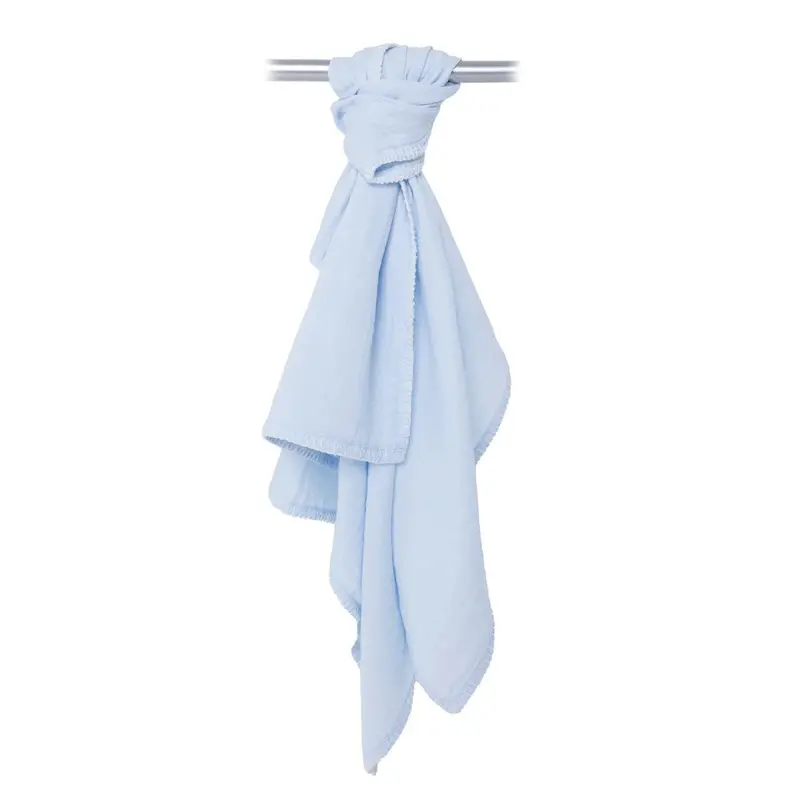 Mollia Unisex Muslin Blanket - Blue 1