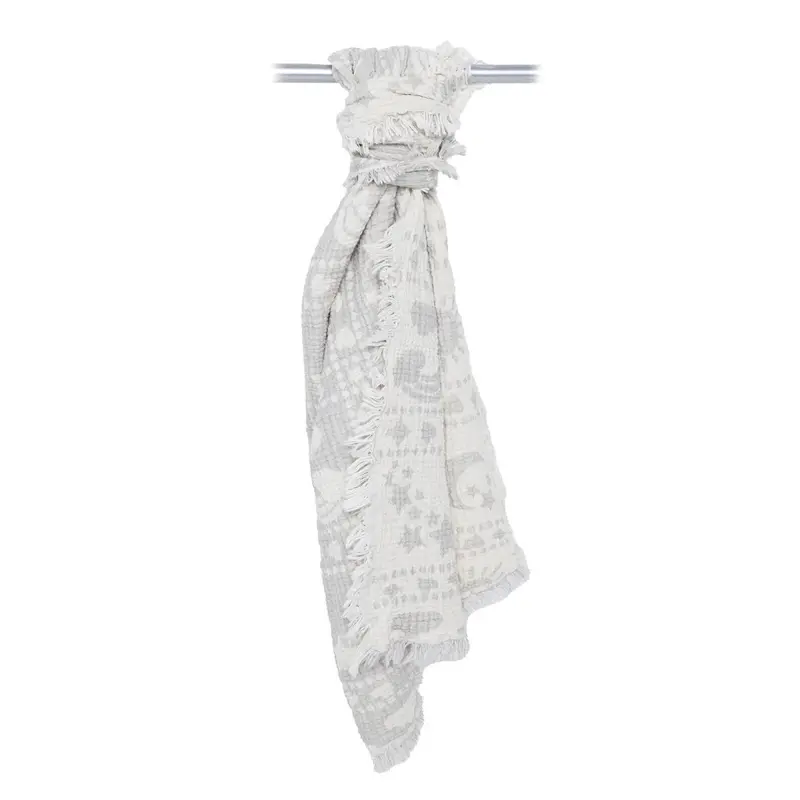 Mollia Unisex Muslin Blanket - Grey 1