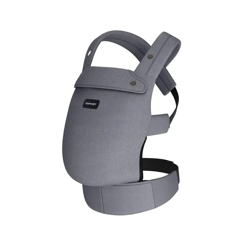 Momcozy Baby Carrier Newborn To Toddler Cotton - Grey 1