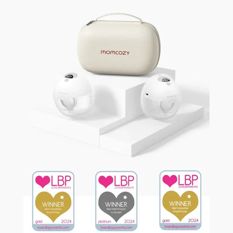 Momcozy M5 Double Wearable Electric Breast Pump 2