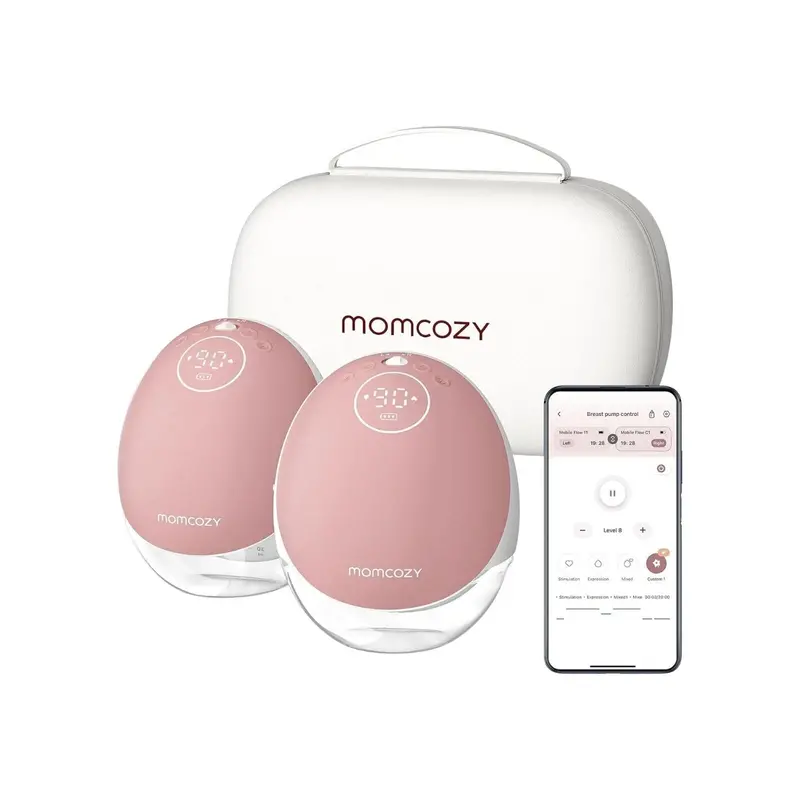 Momcozy M9 Mobile Flow Double Breast Pump 1