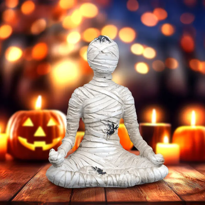 Momia En Posición De Meditación 1