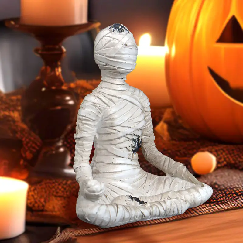 Momia En Posición De Meditación 2
