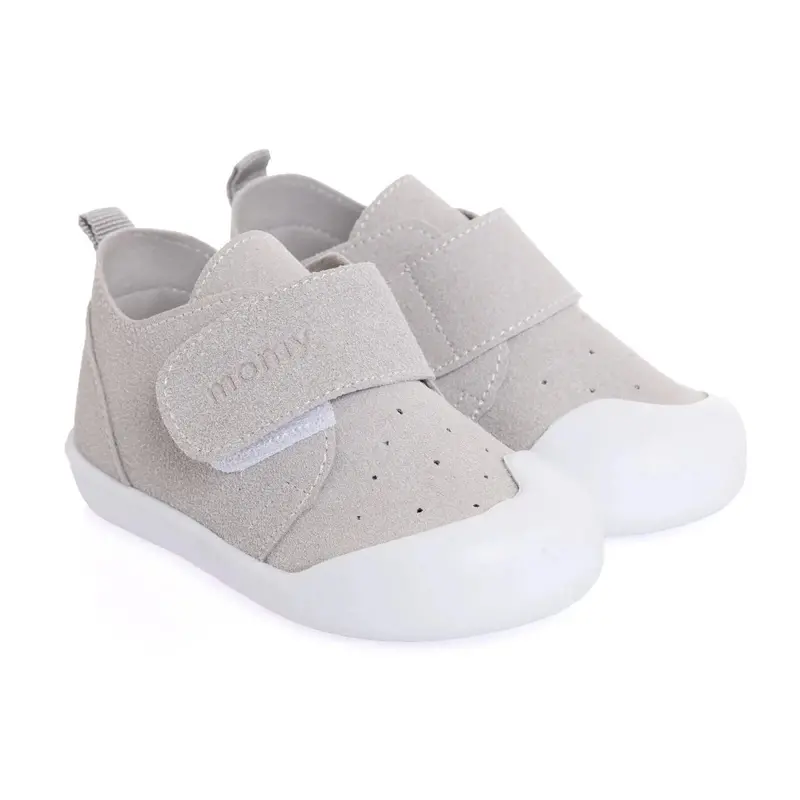 Momy First Step Shoes - Grey 1