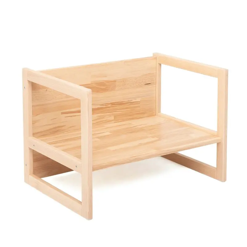 Montessori Wooden Convertable Table & Chair 36,6 Cm (W) X 47 Cm (H) X 64,5 Cm (L) 1
