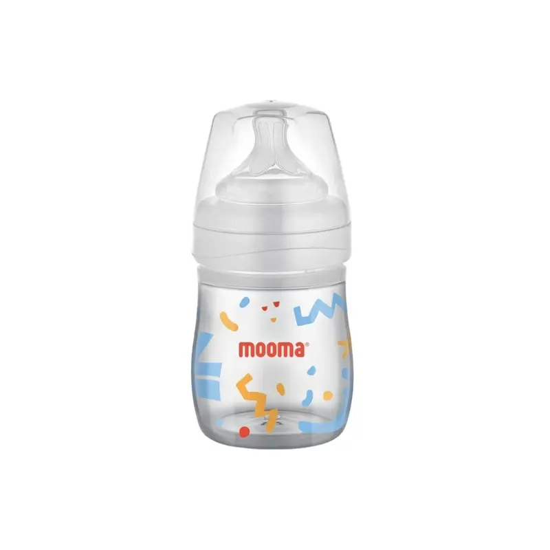 Mooma Neeko Bottle Slow Flow 0-6 Months 150Ml - Confetti 1
