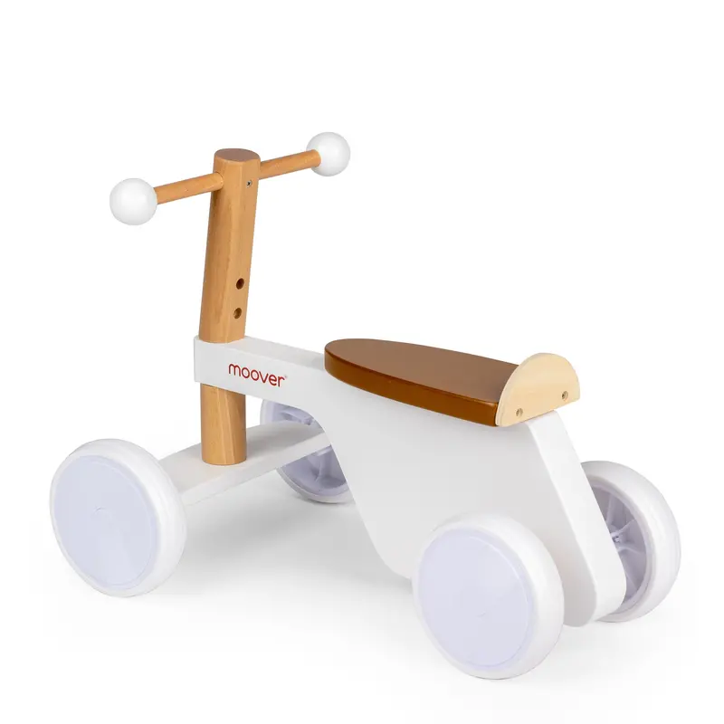 Moover- 4 - Ride On Bike In White 2