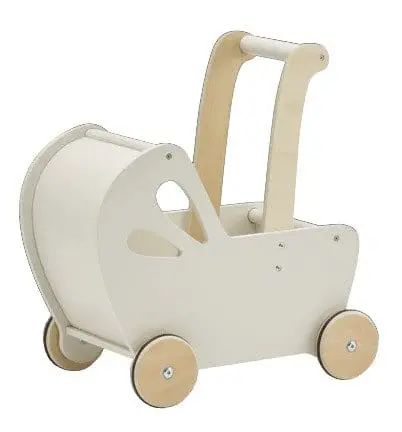 Moover Essential Dolls Pram In Off White 1