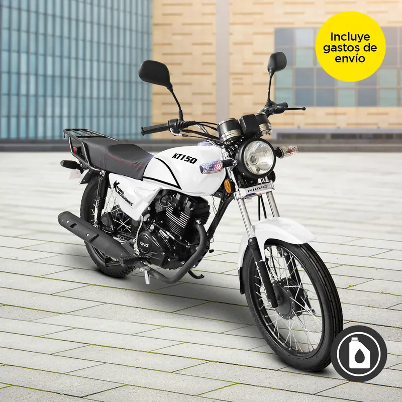 Motocicleta Kiwo Color Blanco, Kt150 2024 1