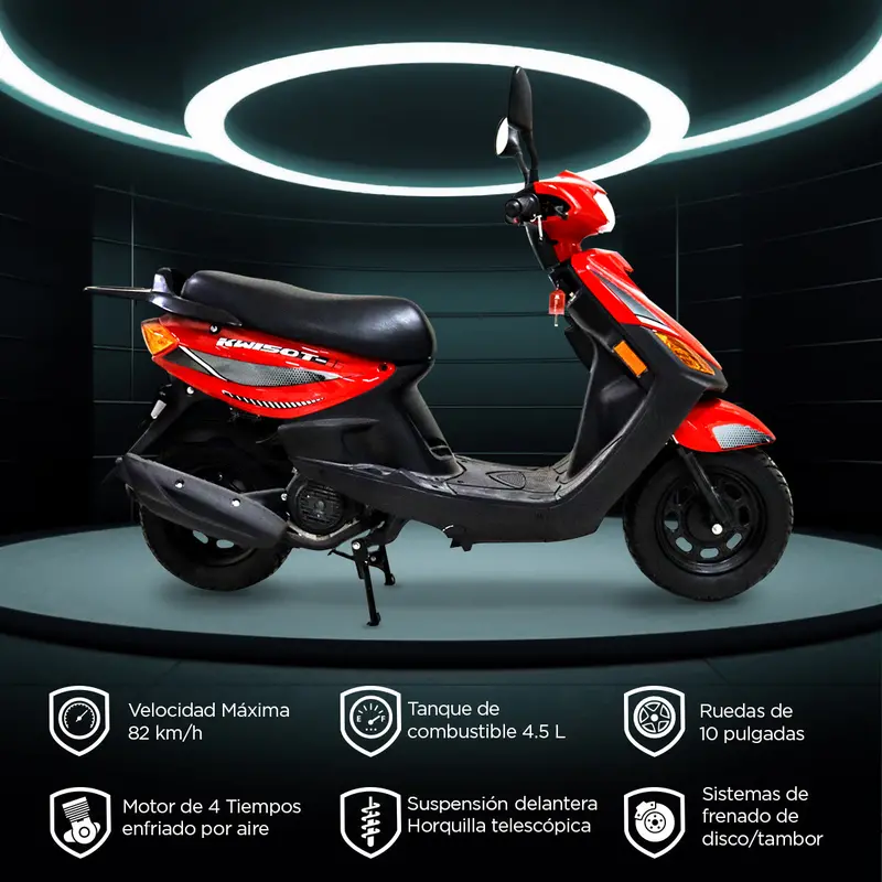 Motocicleta Kiwo Kw 150 Tli 2025 Color Blanco 2
