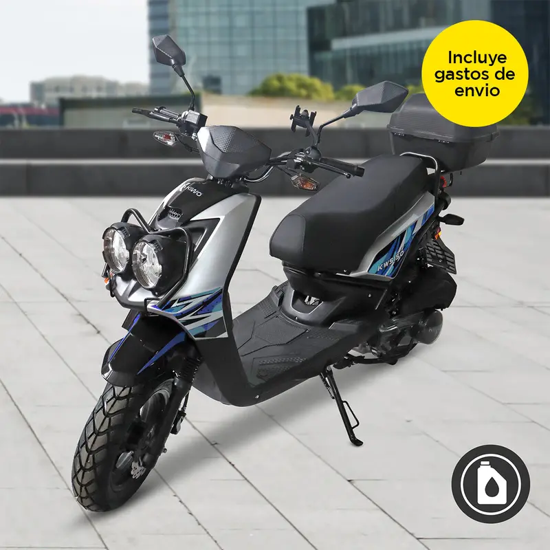 Motocicleta Kiwo Kws 150 2025, Color Plata 1