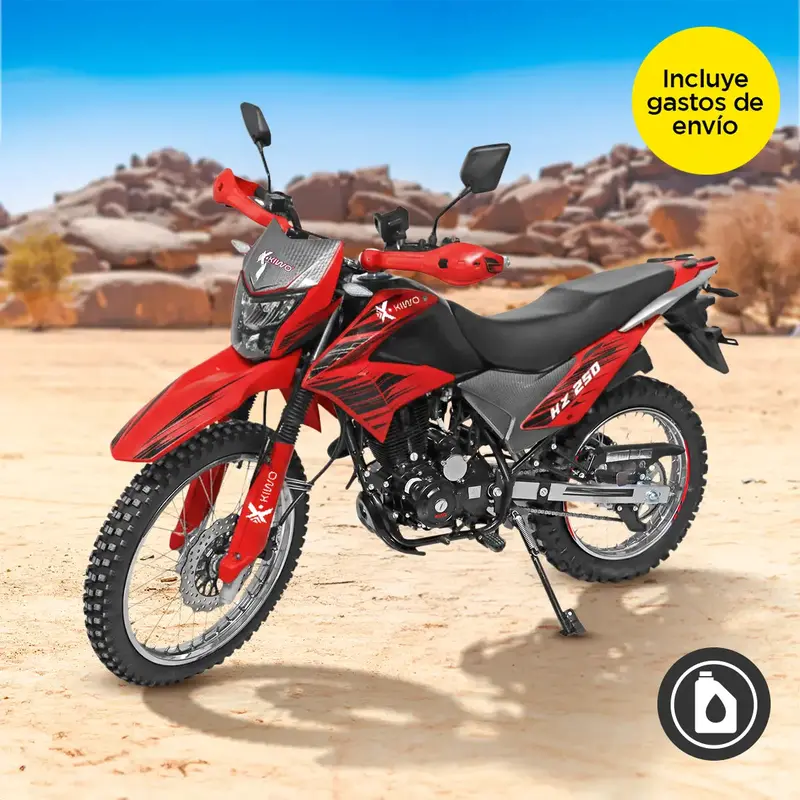 Motocicleta Kiwo Kz 250, 2025, Color Rojo 1