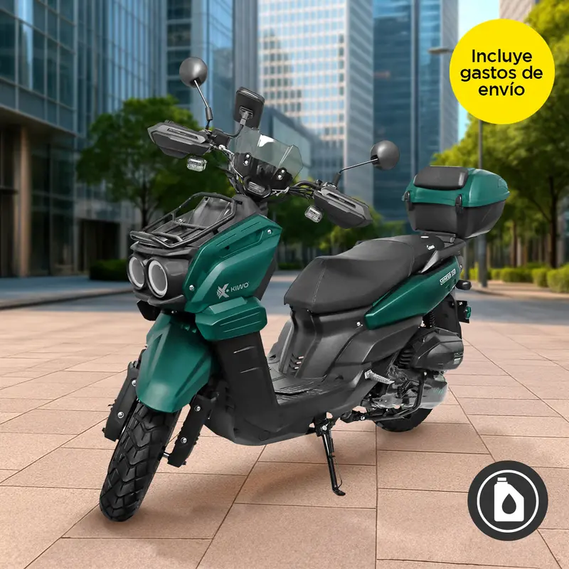 Motocicleta Senkan 150 2025, Color Verde 1