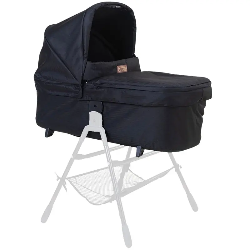 Mountain Buggy Carrycot Plus For Urban Jungle In Caviar 1