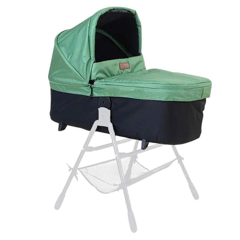 Mountain Buggy Carrycot Plus For Urban Jungle In Matcha 1