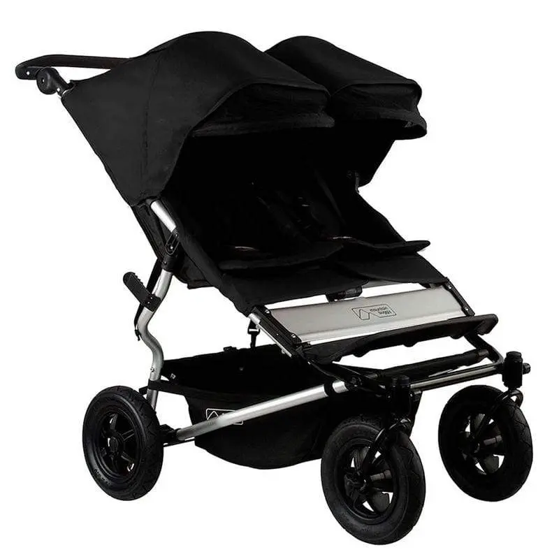Mountain Buggy Duet V3 Double Pushchair Black 1