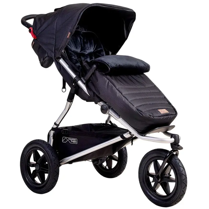 Mountain Buggy Footmuff In Caviar 1