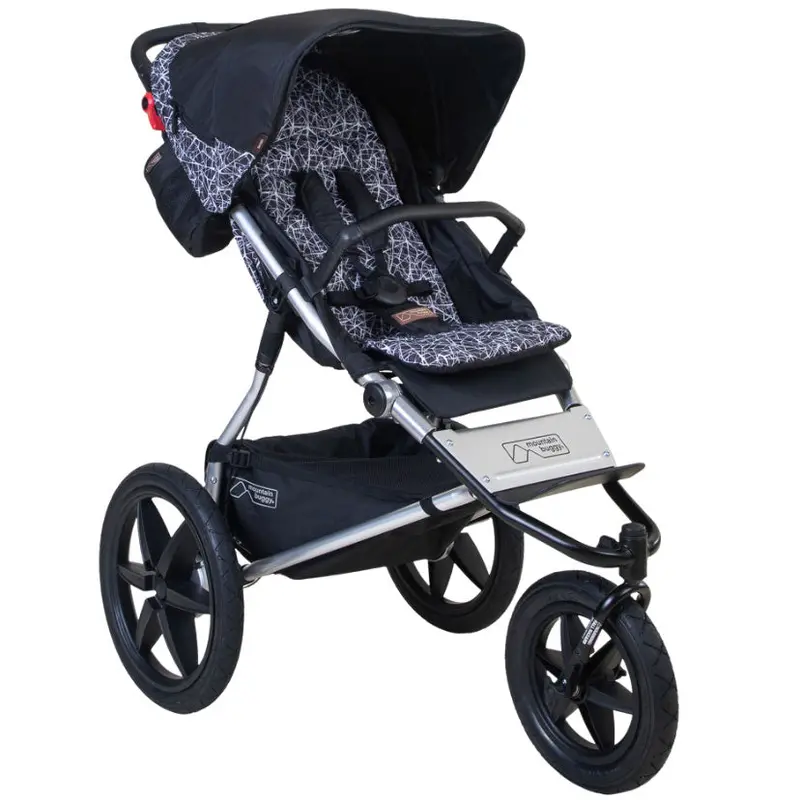 Mountain Buggy Terrain V4 With Carrycot In Graphite 2
