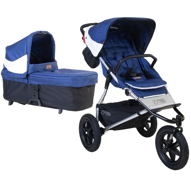 Mountain Buggy Terrain V4 With Carrycot In Quartz 1