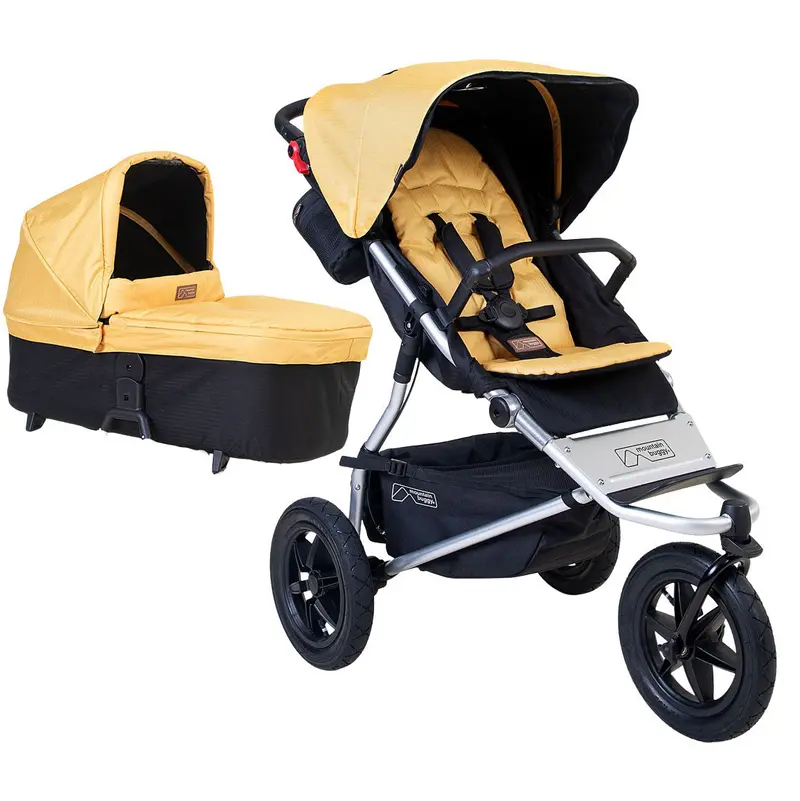 Mountain Buggy Urban Jungle V4 With Carrycot In Solare 1