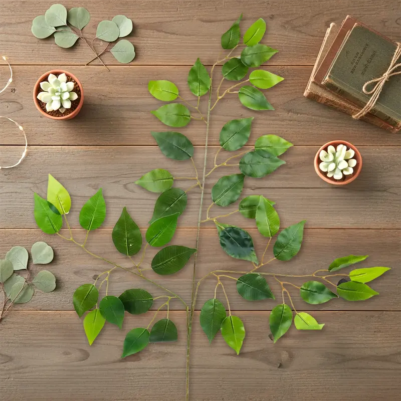 Moyic Artificial, Hojas De Planta Artificial 2