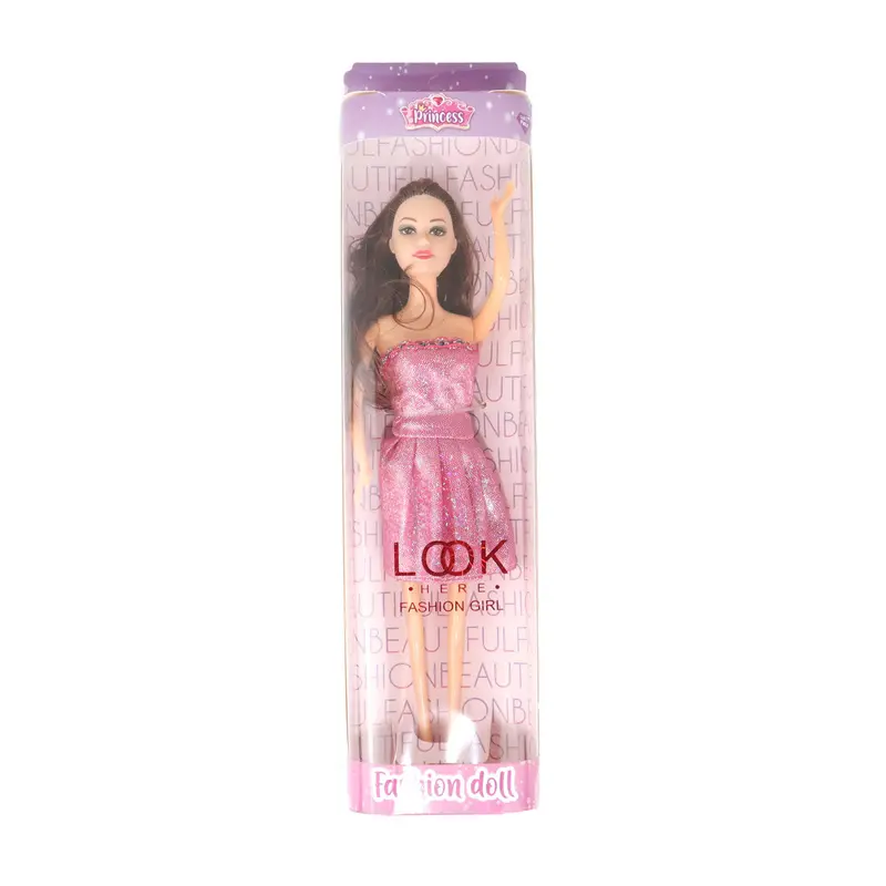 Muã±Eca Emily Con Vestido Color Rosa 2