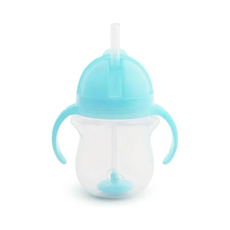 Munchkin Click Lock Tip & Sip Weighted Straw Cup 207Ml - Blue 1