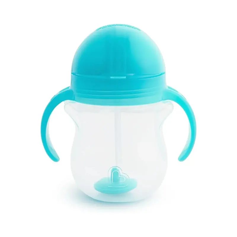 Munchkin Click Lock Tip & Sip Weighted Straw Cup 207Ml - Blue 2