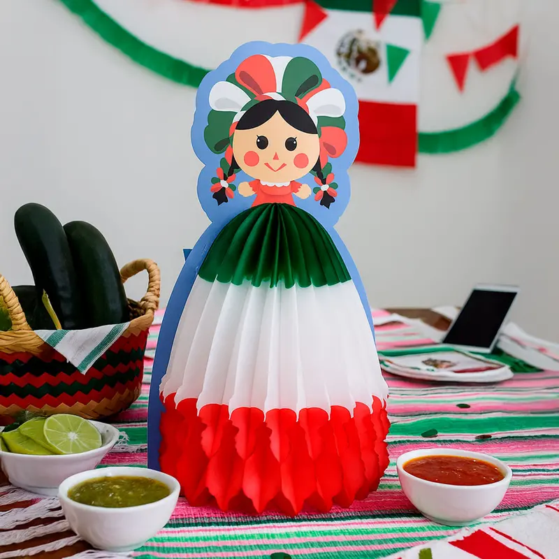 Muñeca, Decoración Con Diseño De Fiestas Patrias 1