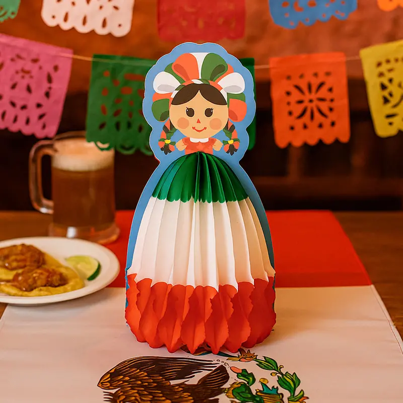 Muñeca, Decoración Con Diseño De Fiestas Patrias 2