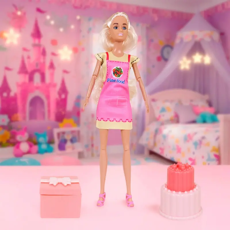 Muñeca Repostera, Color Rosa 1