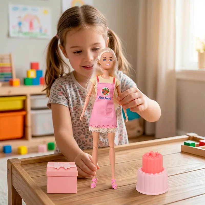 Muñeca Repostera, Color Rosa 2