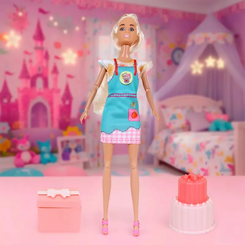 Muñeca Repostera, Color Verde 1