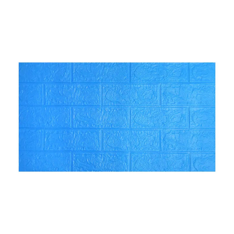 Muro Adhesivo Para Interiores, Color Azul, 70X77 Cm 2