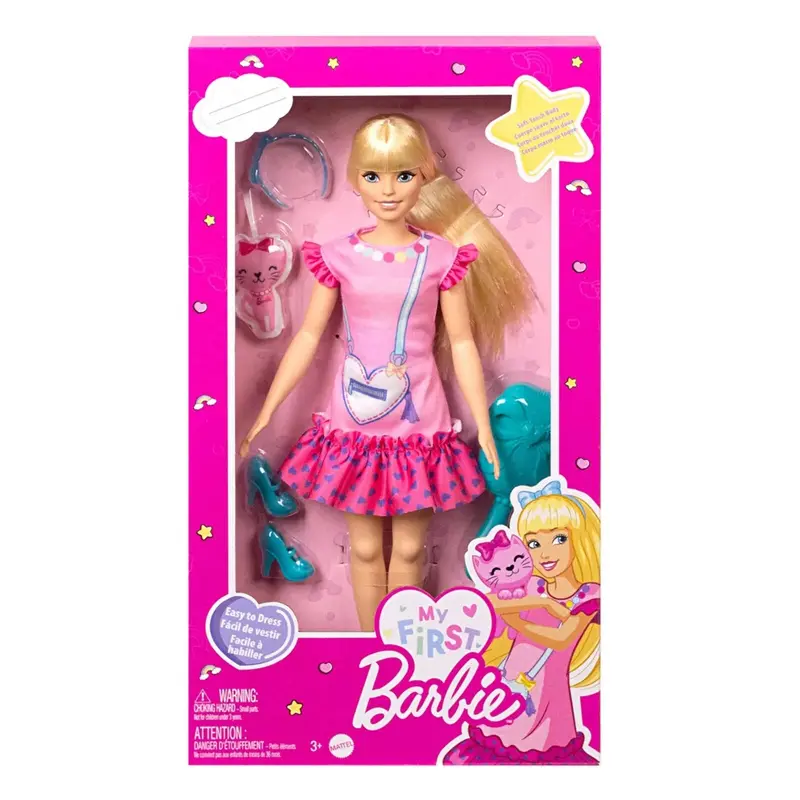 My First Barbie Blonde Hair 1
