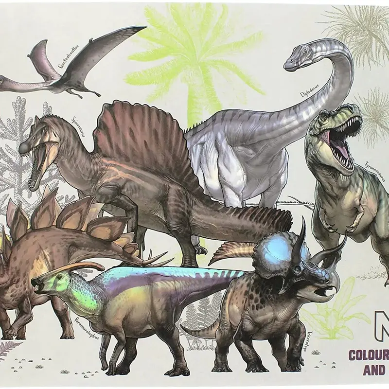 National History Museum Colouring Pad 1