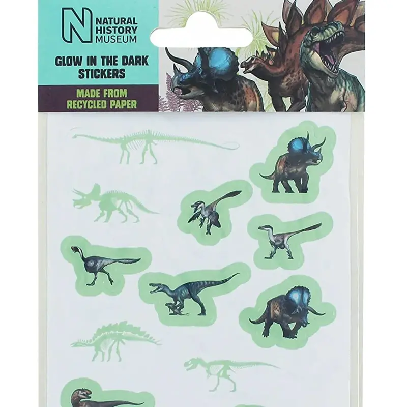 National History Museum Glow In The Dark Stickers 1