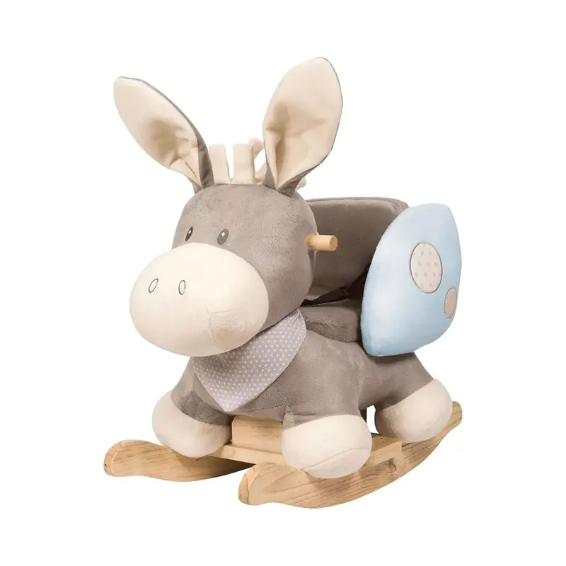Nattou Cappuccino Donkey Rocker 1