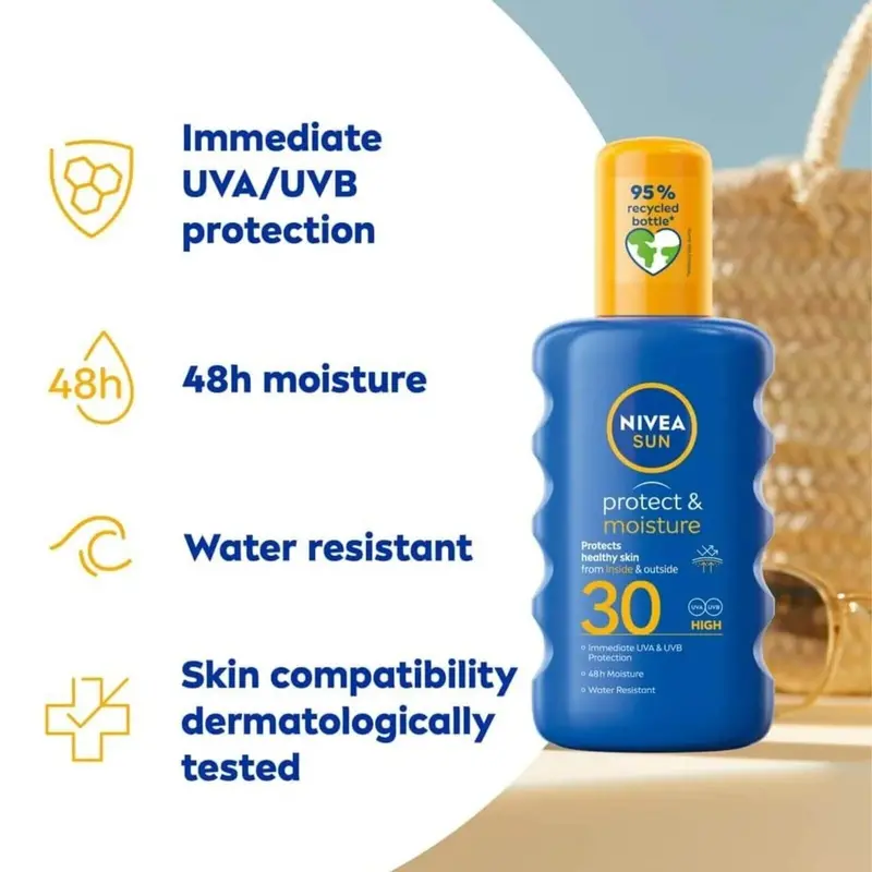 Nivea Sun Spray Spf 30 200Ml 2