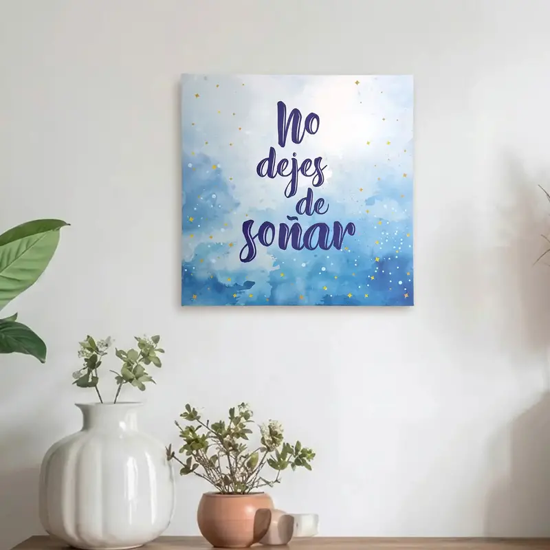 No Dejes De Soñar, Canvas Decorativo 2