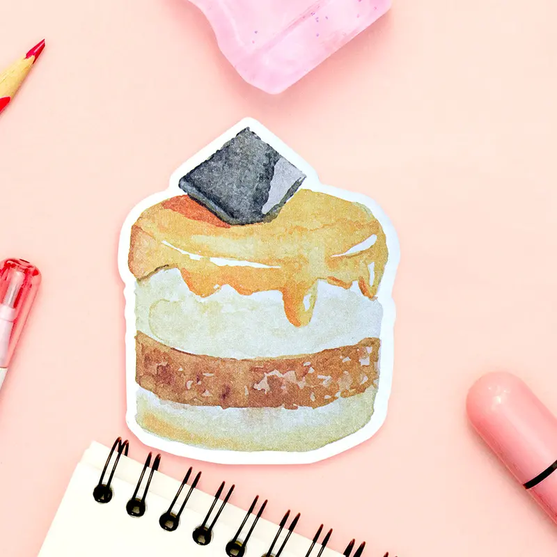 Notas Adhesivas Con Diseño De Pastel, Chocolate 2