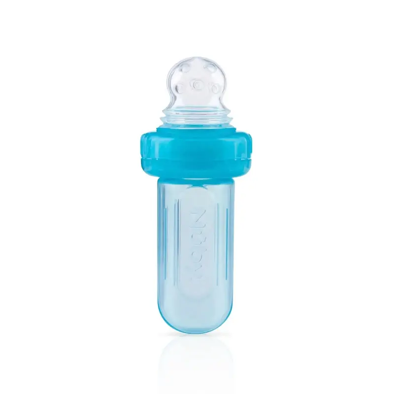 Nuby Ez Squeeze Weaning Feeder 1