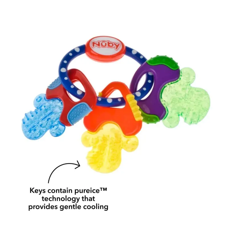 Nuby Icy Bite Keys Teether Toy 2
