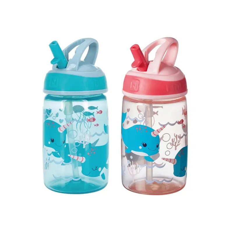Nuby Mighty Swig Twin Pack - Multicolour 1